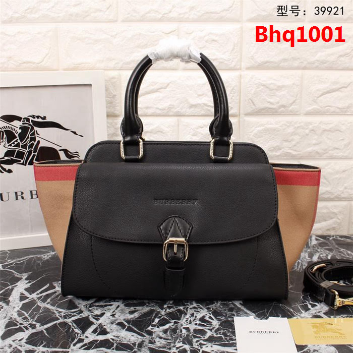 BURBERRY巴寶莉 獨家爆款 立體結構感 Canvas格紋托特包 39921  Bhq1001