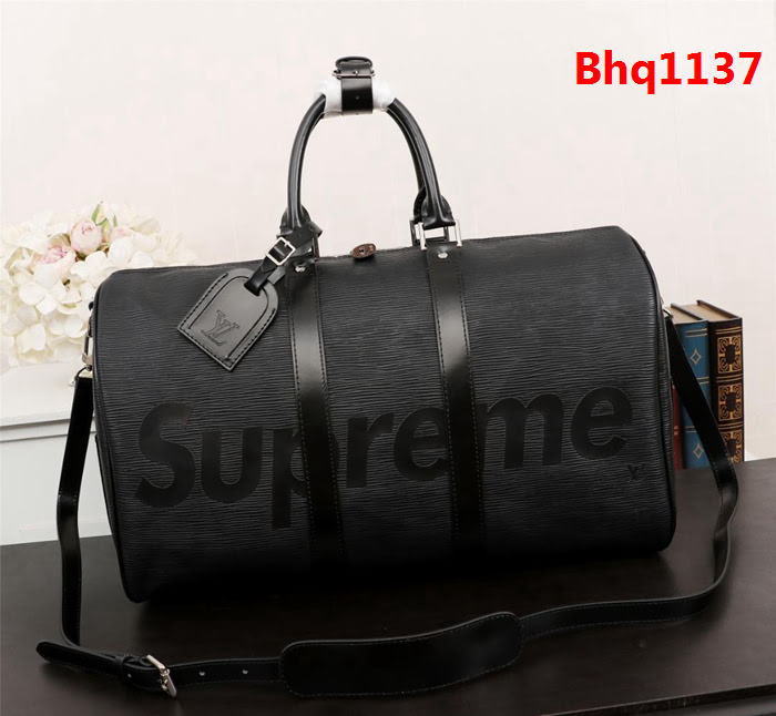 LV路易威登 KEEPALL 水波紋 Keepall系列包袋 對版雙面絲印 41418  Bhq1137