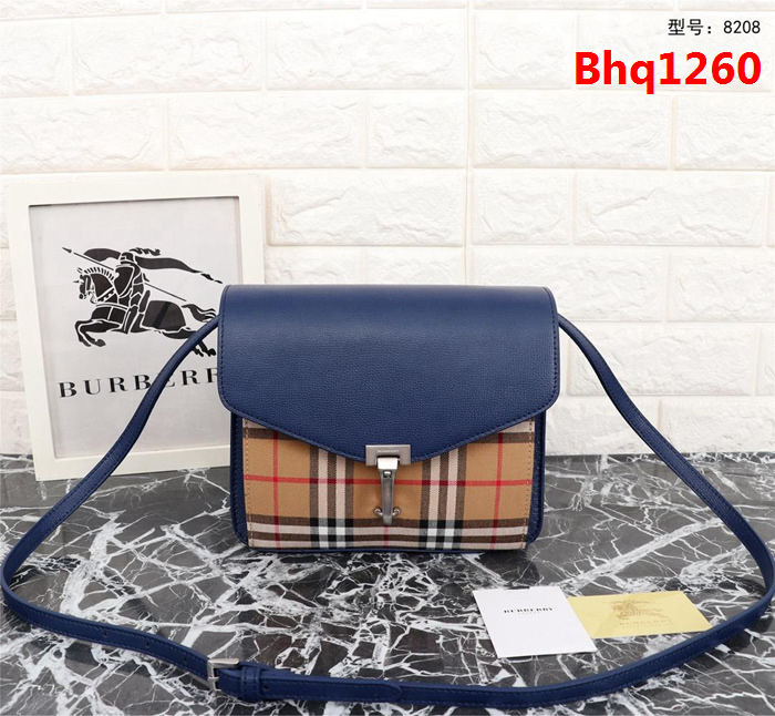 BURBERRY巴寶莉 原單 新款爆款 斜背包 卸下斜背帶兼作手拿包 8208  Bhq1260
