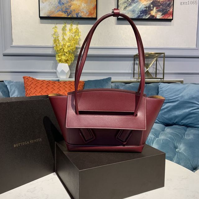 Bottega Veneta女包 純銅五金 寶緹嘉單肩女包 BV小號手提包 平紋小牛皮手拎包  gxz1065