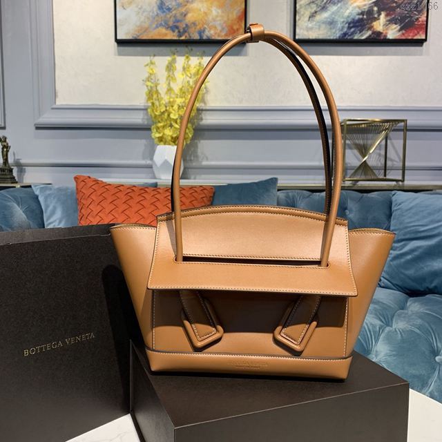 Bottega Veneta女包 純銅五金 寶緹嘉單肩女包 BV小號手提包 平紋小牛皮手拎包  gxz1066