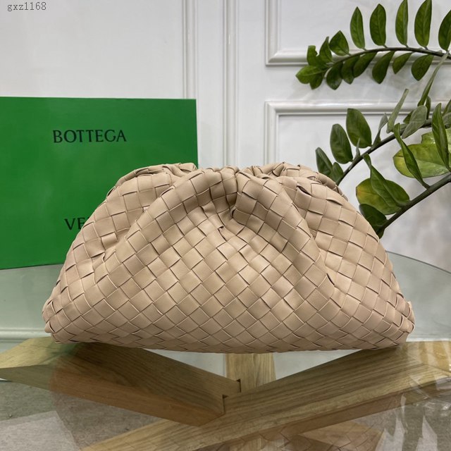 Bottega veneta高端女包 98062 寶緹嘉升級版大號編織雲朵包 BV經典款純手工編織羔羊皮女包  gxz1168