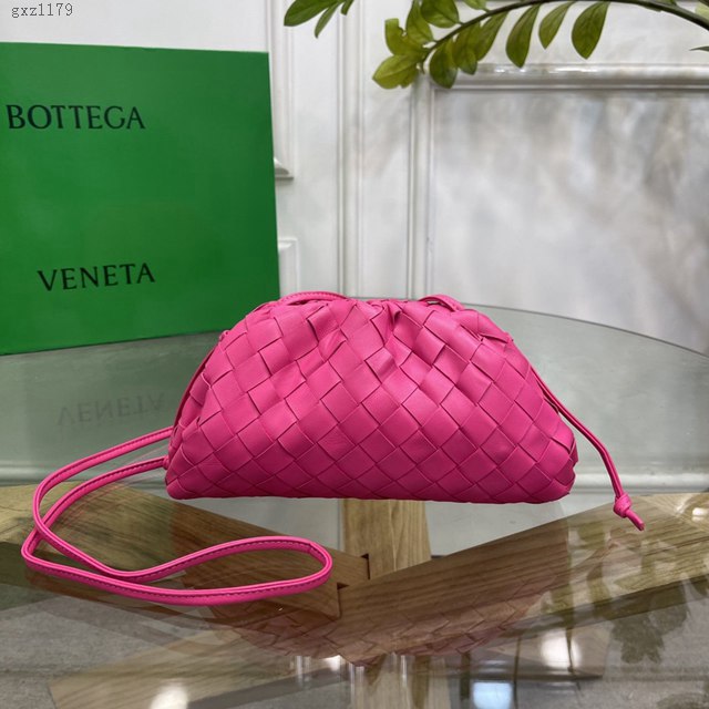 Bottega veneta高端女包 98061 寶緹嘉升級版小號編織雲朵包 BV經典款純手工編織羔羊皮女包  gxz1179