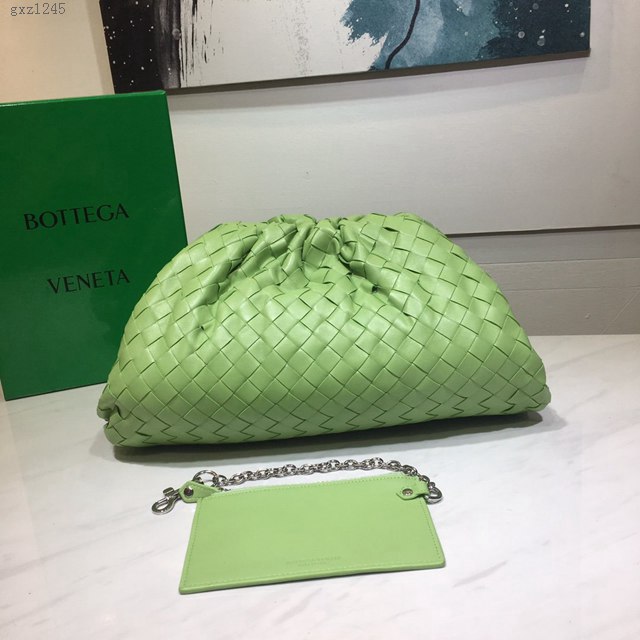 Bottega veneta高端女包 98062 寶緹嘉升級版大號編織雲朵包 BV經典款純手工編織羔羊皮女包  gxz1245