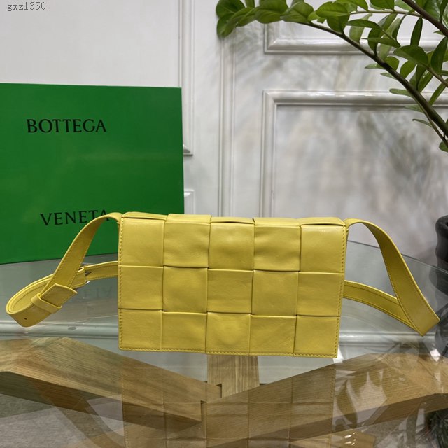 Bottega veneta高端女包 KF0022 寶緹嘉CASSETTE五格油臘皮女包 BV經典款小牛皮編織單肩斜挎包  gxz1350