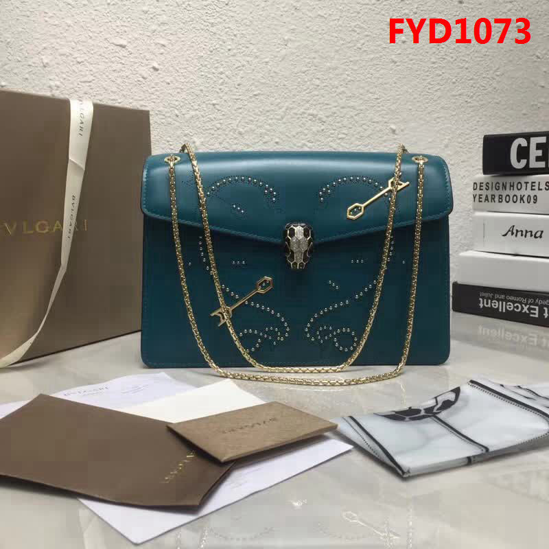 BVLGARI寶格麗 專櫃新品 Serpenti Forever系列 雙層蛇頭包 鏈條單肩斜挎包 B285887 FYD1073