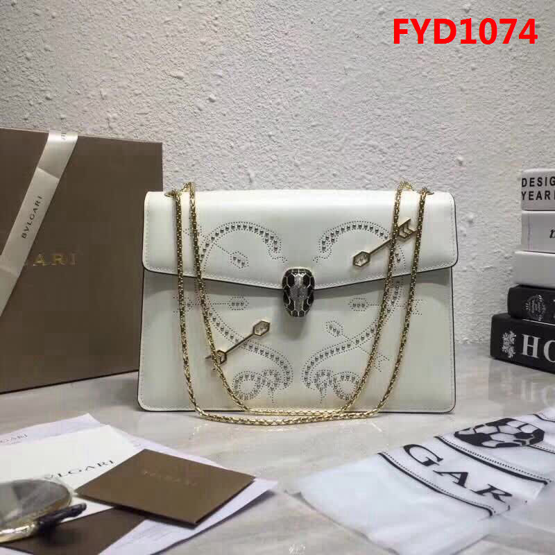 BVLGARI寶格麗 專櫃新品 Serpenti Forever系列 雙層蛇頭包 鏈條單肩斜挎包 B285887 FYD1074