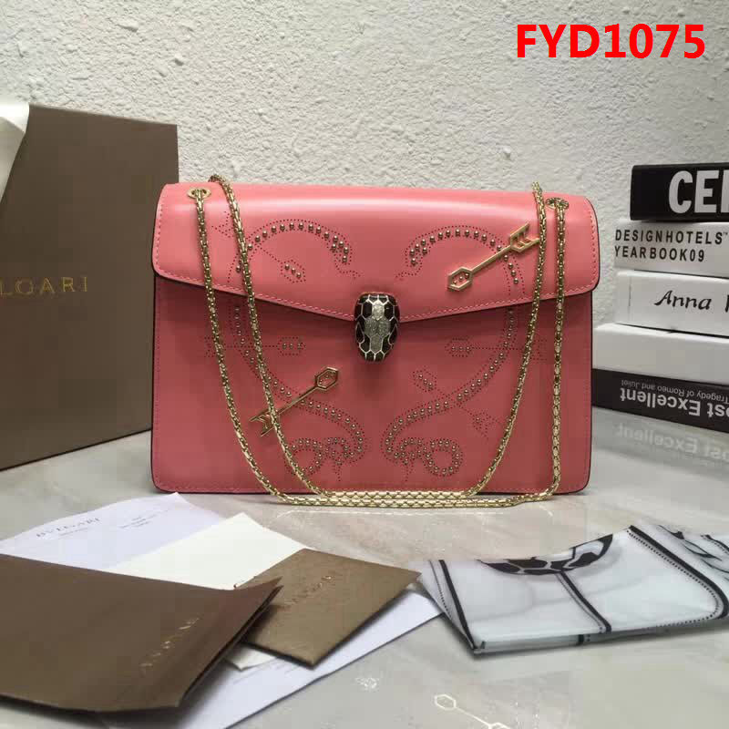 BVLGARI寶格麗 專櫃新品 Serpenti Forever系列 雙層蛇頭包 鏈條單肩斜挎包 B285887 FYD1075