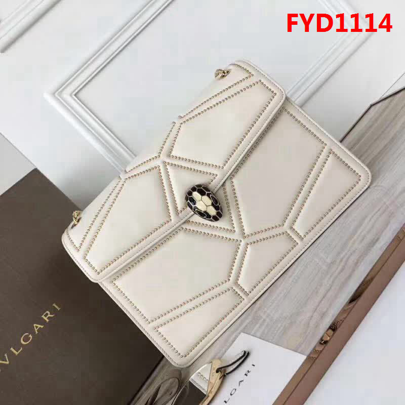 BVLGARI寶格麗 專櫃新品 Serpenti Forever 手腕款 雙層風琴包 789789 FYD1114