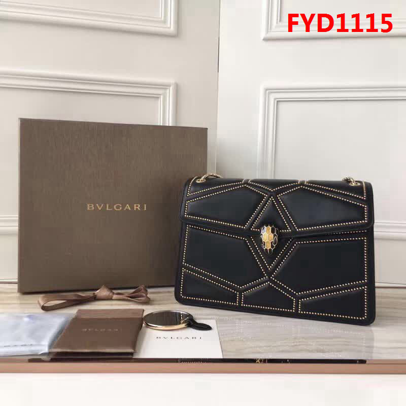 BVLGARI寶格麗 專櫃新品 Serpenti Forever 手腕款 雙層風琴包 789789 FYD1115