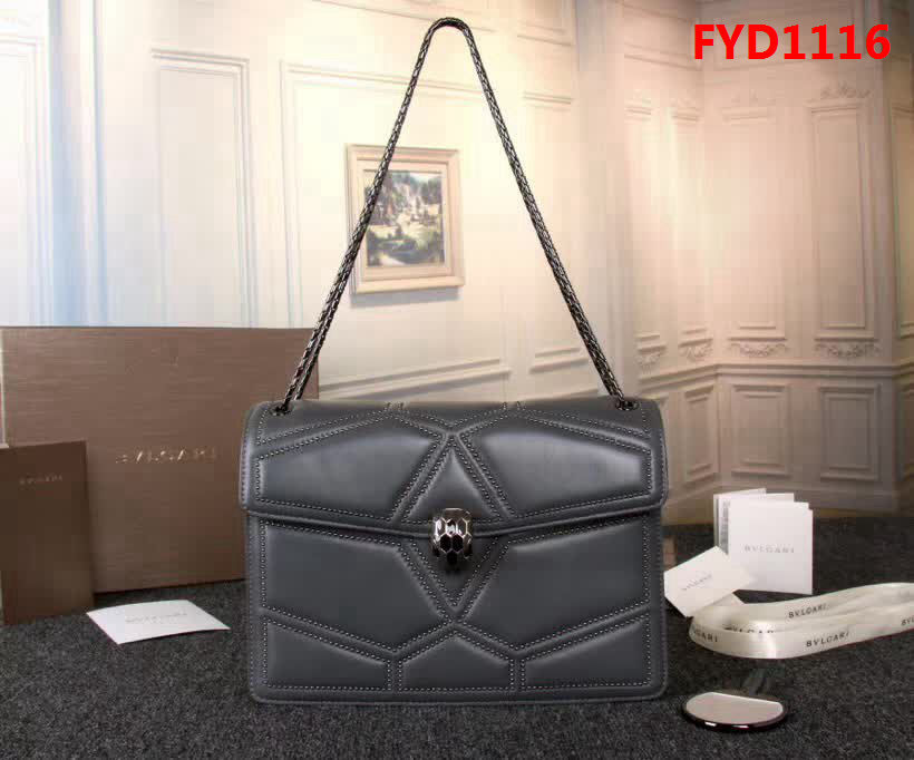 BVLGARI寶格麗 專櫃新品 Serpenti Forever 手腕款 雙層風琴包 789789 FYD1116