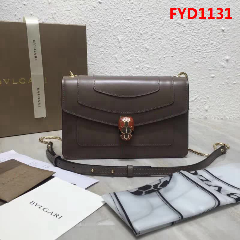 BVLGARI寶格麗 進口牛皮系列 時尚百搭 單肩斜挎包 39174 FYD1131