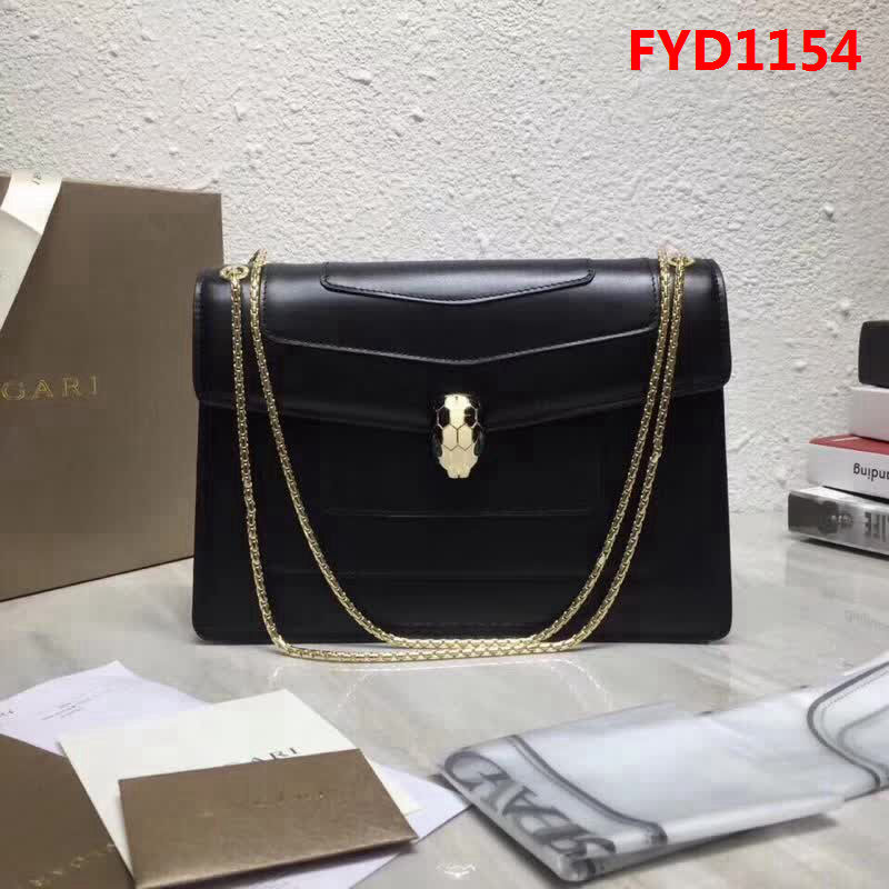 BVLGARI寶格麗 升級版牛皮 時尚百搭 單肩斜挎包 35106 FYD1154