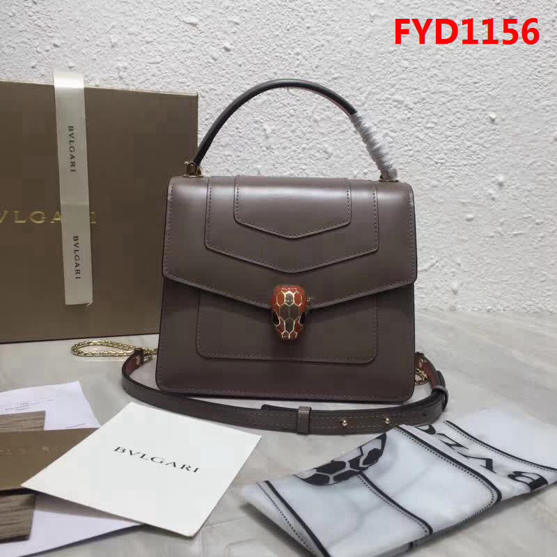 BVLGARI寶格麗 專櫃新款 原單品質 蛇頭扣環 手提單肩斜挎包 可拆卸肩帶 38329 FYD1156
