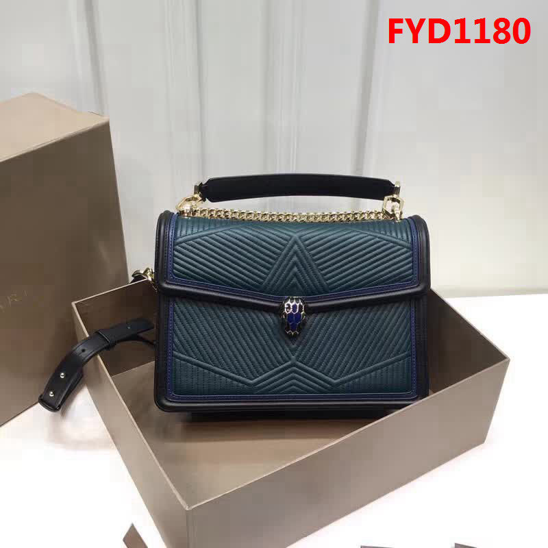 BVLGARI寶格麗 2018專櫃新型蛇頭包 蛇形繡線限定款 Bvlgari Serpenti Forever系列 286632 FYD1180