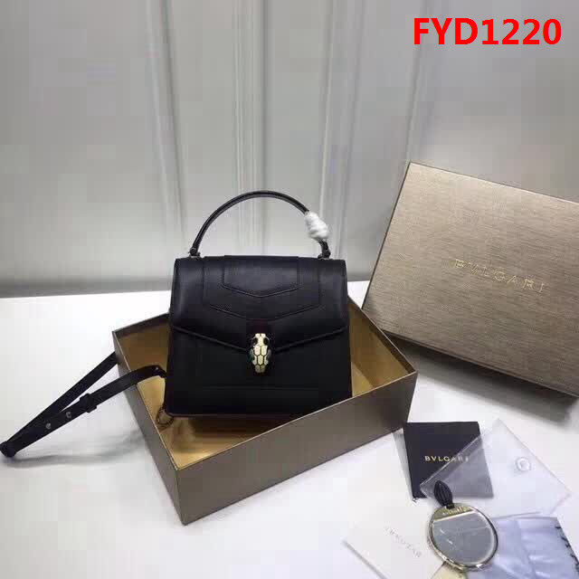 BVLGARI寶格麗 原單品質 專櫃新款 三層琺瑯蛇頭包 可手提肩背斜挎 B38329 FYD1220