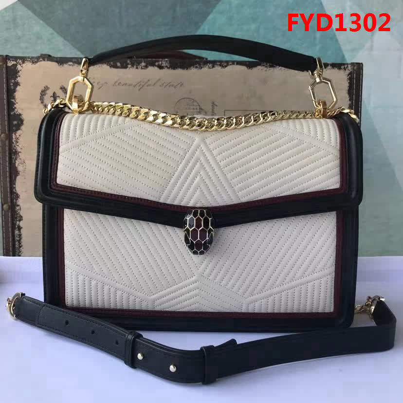 BVLGARI寶格麗 2018專櫃新型蛇頭包 蛇形繡線限定款 Bvlgari Serpenti Forever系列 286632 FYD1302