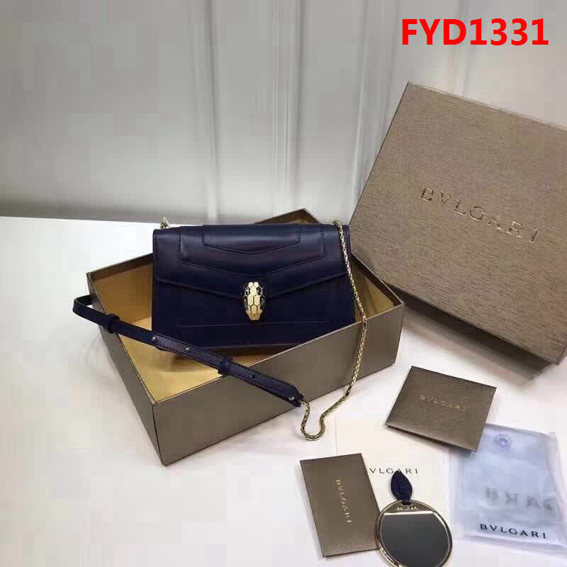 BVLGARI寶格麗 專櫃新款 蛇頭扣環 單層蛇頭包 鏈條單肩斜挎包 B39174 FYD1331