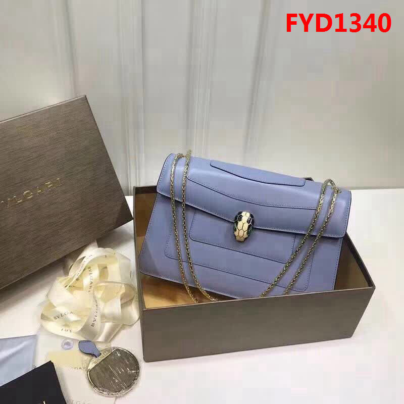 BVLGARI寶格麗 專櫃同步新款 Serpenti雙層琺瑯蛇頭包 鏈條單肩斜挎包 B35362 FYD1340