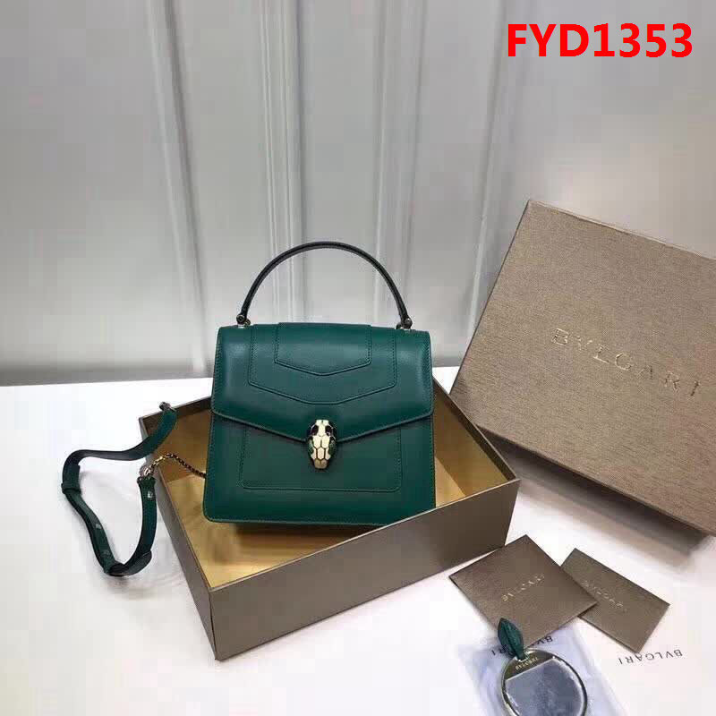 BVLGARI寶格麗 專櫃新款 蛇頭扣環 三層琺瑯蛇頭包 可手提肩背斜挎 B38329 FYD1353
