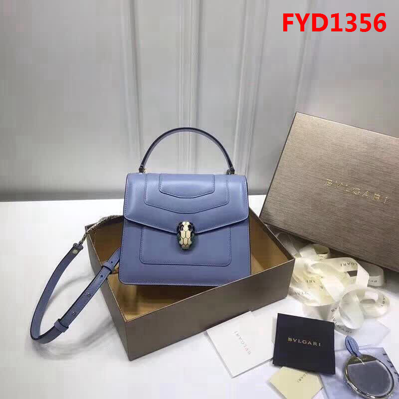 BVLGARI寶格麗 專櫃新款 蛇頭扣環 三層琺瑯蛇頭包 可手提肩背斜挎 B38329 FYD1356
