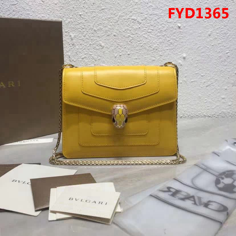 BVLGARI寶格麗 同步專櫃 最新款單層蛇頭包 鏈條單肩斜挎包 34559 FYD1365