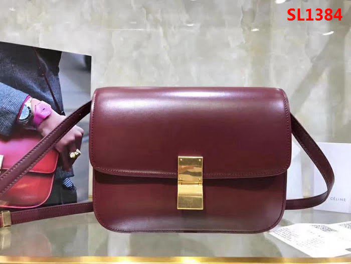 CELINE賽琳原單 復古風豆腐包 時尚百搭單肩斜跨包 SL1384