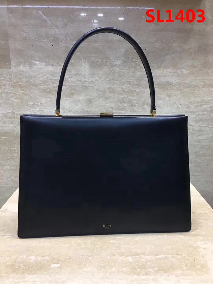 CELINE賽琳原單 原版牛皮大夾子手提款包 SL1403