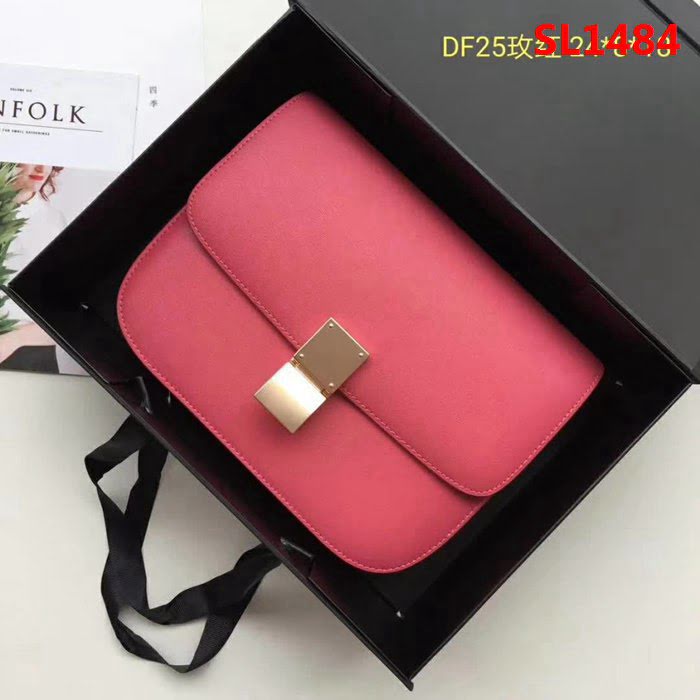 CELINE賽琳原單 2018爆款 細牙籤紋小牛皮豆腐包 SL1484