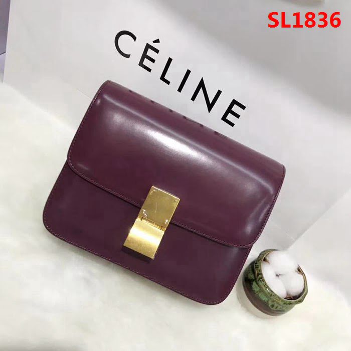 CELINE賽琳原單 classic box新潮經典豆腐包 單肩斜挎包 SL1836