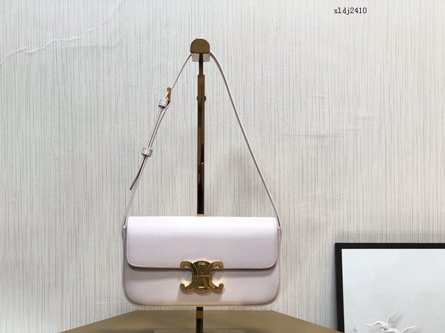 Celine專櫃2022新款Triomphe Shoulder Bag 194143 賽琳最新款凱旋門腋下包 sldj2410