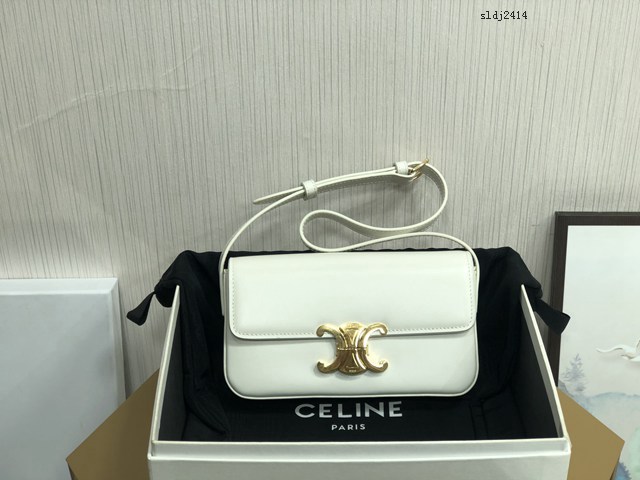 Celine專櫃2022新款Triomphe Shoulder Bag 194143 賽琳最新款凱旋門腋下包 sldj2414