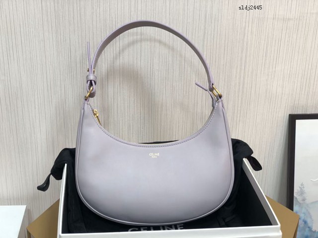 Celine專櫃2023新款AVA柔軟牛皮革手袋 賽琳AVA腋下包肩背手提女包 sldj2445