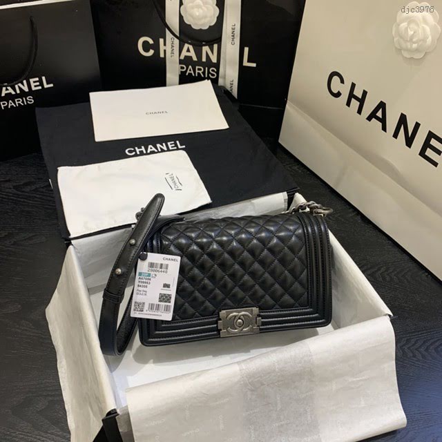 Chanel女包 67086# Chanel百年經典辣媽款 羊皮系列 最頂級複刻手工製作 Chanel鏈條單肩斜挎包  djc3976