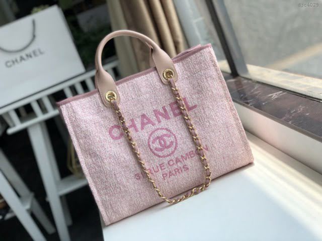 Chanel女包 66941 香奈兒經典款沙灘包 Chanel帆布購物袋  djc4029