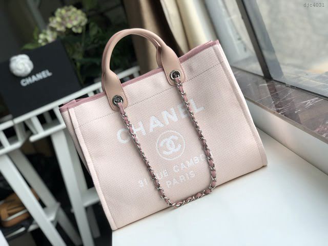 Chanel女包 66941 香奈兒經典款沙灘包 Chanel帆布購物袋  djc4031