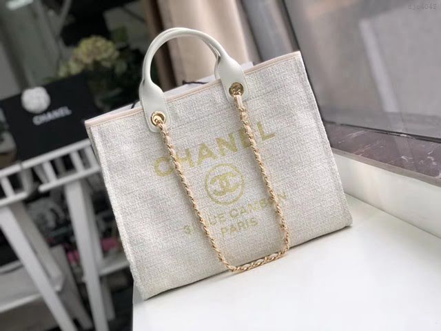 Chanel女包 66941 香奈兒經典款沙灘包 Chanel帆布購物袋  djc4042