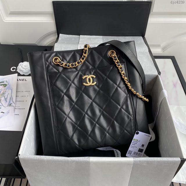Chanel女包 香奈兒2021早春最新度假系列購物袋 Chanel真皮手袋 AS2295  djc4239