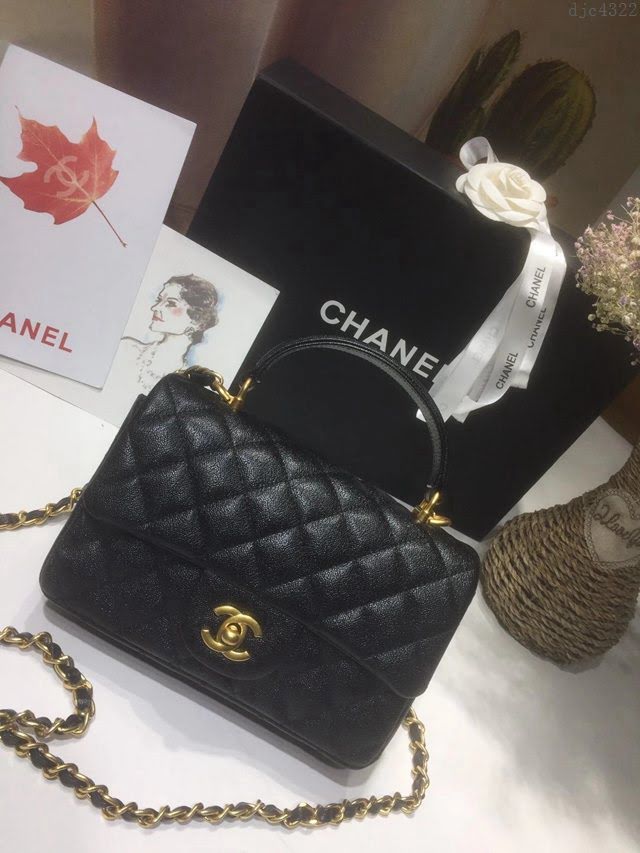 Chanel女包 香奈兒2021早春最新款Mini CF包 Chanel經典菱格手提口蓋包 AS2431  djc4322