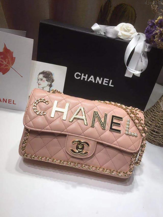 Chanel女包 香奈兒專櫃最新款CF鏈條女包 Chanel2021早春限量版口蓋包 9913  djc4342