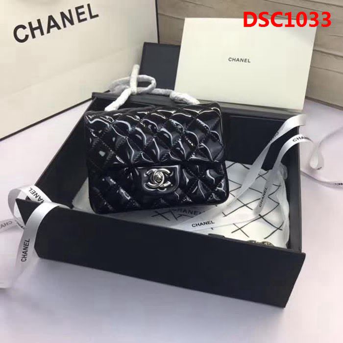 香奈兒CHANEL 升級版A1115金銀鏈條單肩斜挎包 DSC1033