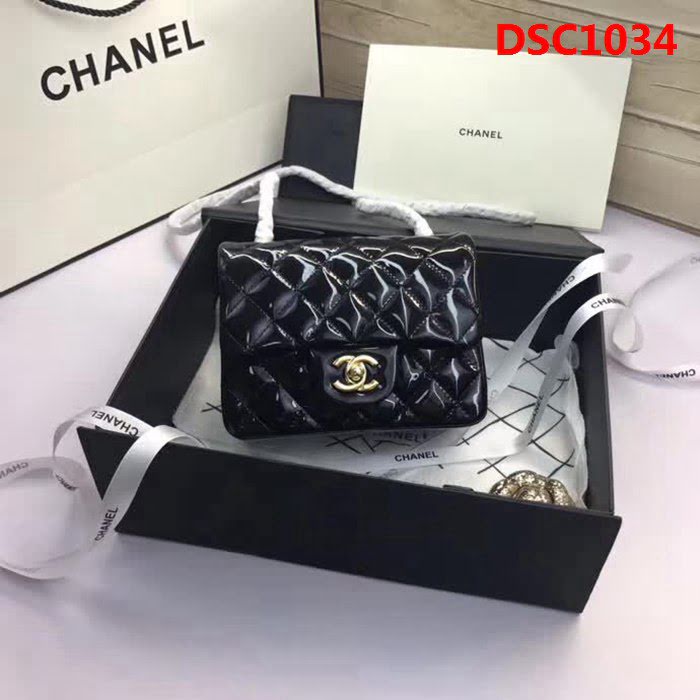 香奈兒CHANEL 升級版A1115金銀鏈條單肩斜挎包 DSC1034