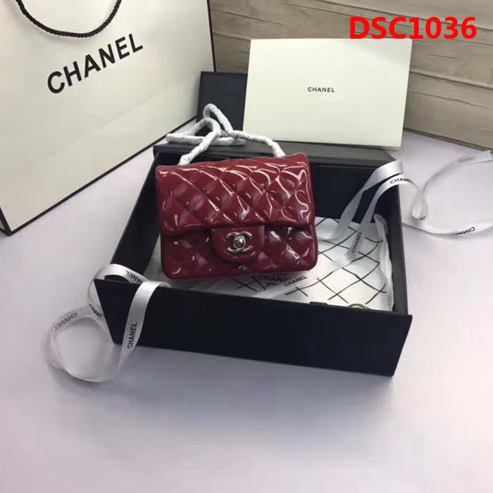 香奈兒CHANEL 升級版A1115金銀鏈條單肩斜挎包 DSC1036