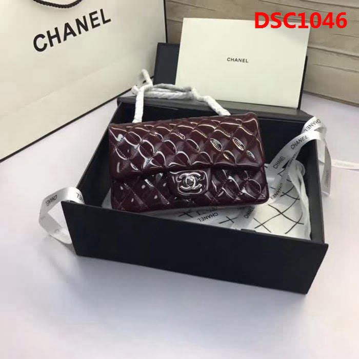 香奈兒CHANEL 升級版A1116小羊皮金銀鏈條單肩斜挎包 DSC1046