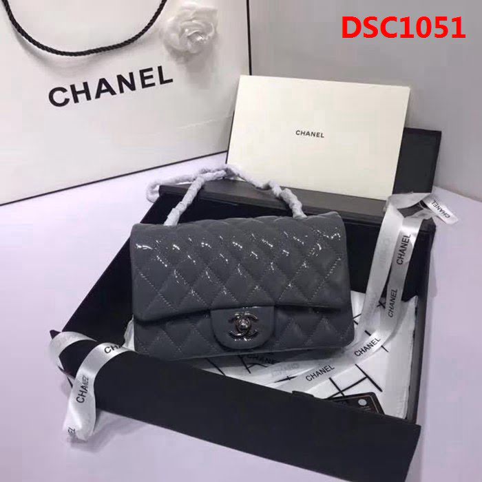 香奈兒CHANEL 升級版A1116小羊皮金銀鏈條單肩斜挎包 DSC1051