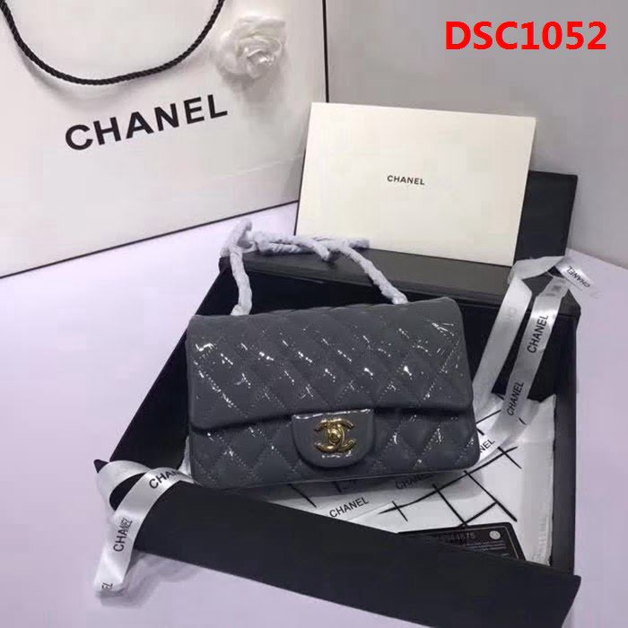 香奈兒CHANEL 升級版A1116小羊皮金銀鏈條單肩斜挎包 DSC1052