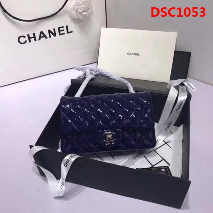 香奈兒CHANEL 升級版A1116小羊皮金銀鏈條單肩斜挎包 DSC1053