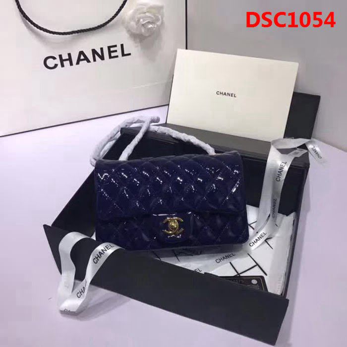香奈兒CHANEL 升級版A1116小羊皮金銀鏈條單肩斜挎包 DSC1054
