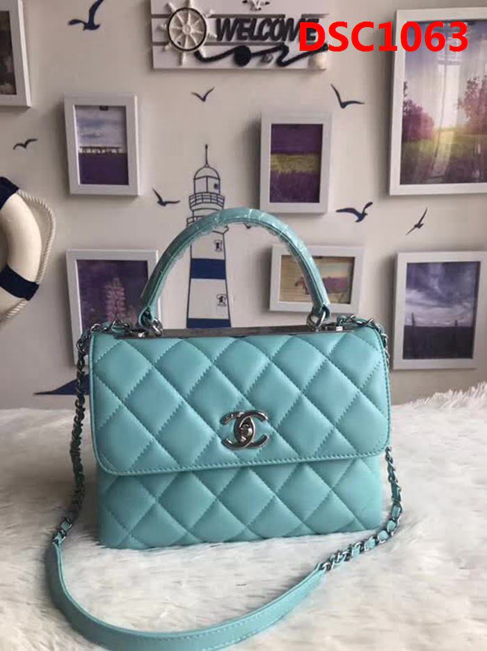香奈兒CHANEL 92236 2018秋冬小羊皮手提肩背斜背鏈條包 DSC1063
