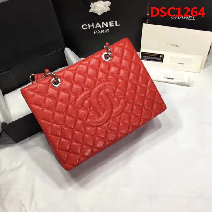香奈兒CHANEL 50995 經典系列 魚子醬牛皮時尚休閒手提單肩包 DSC1264